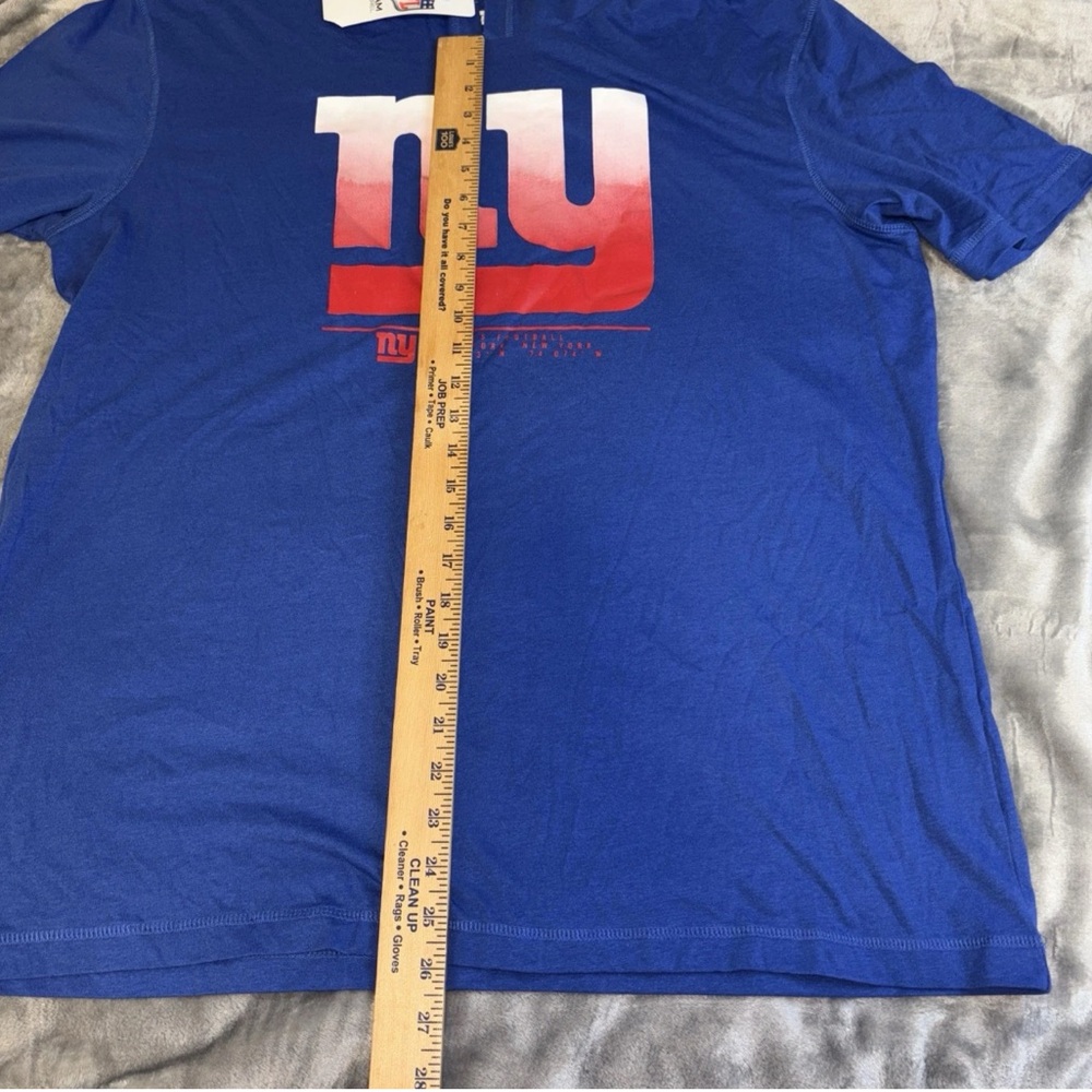 Blue NY Graphic Hoodie T-Shirt - Picture 3 of 10